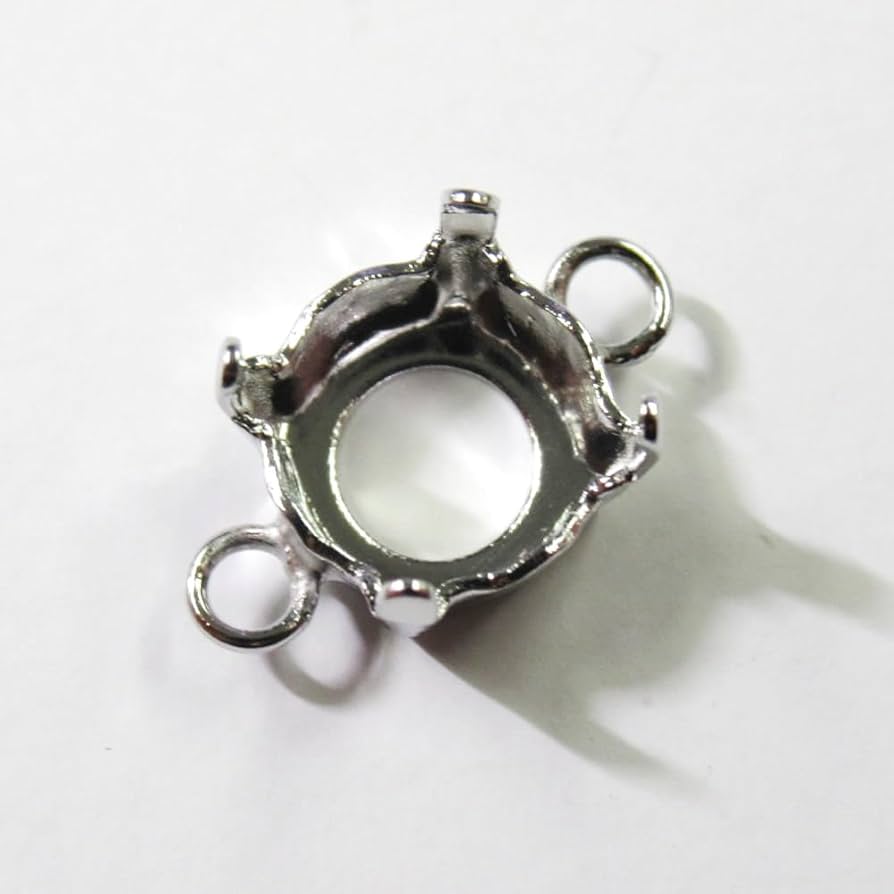 Amazon.co.jp: ストーン用石座（台座）爪留めタイプ ゴールド